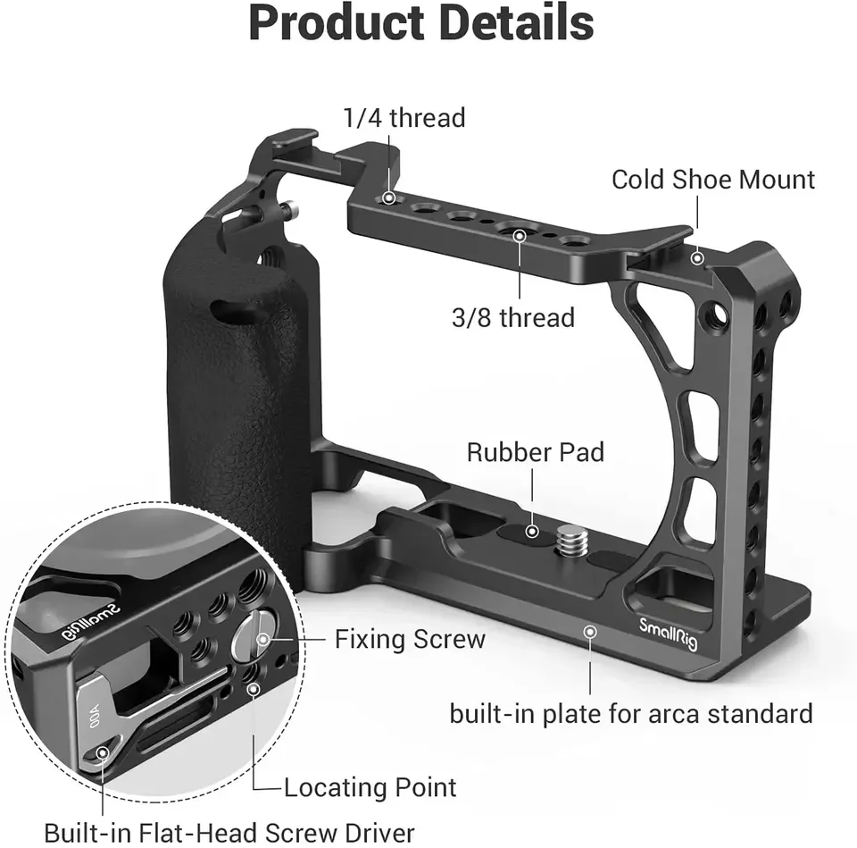 Camera Cold Shoe - 2026 Cage pour appareil photo reflex
