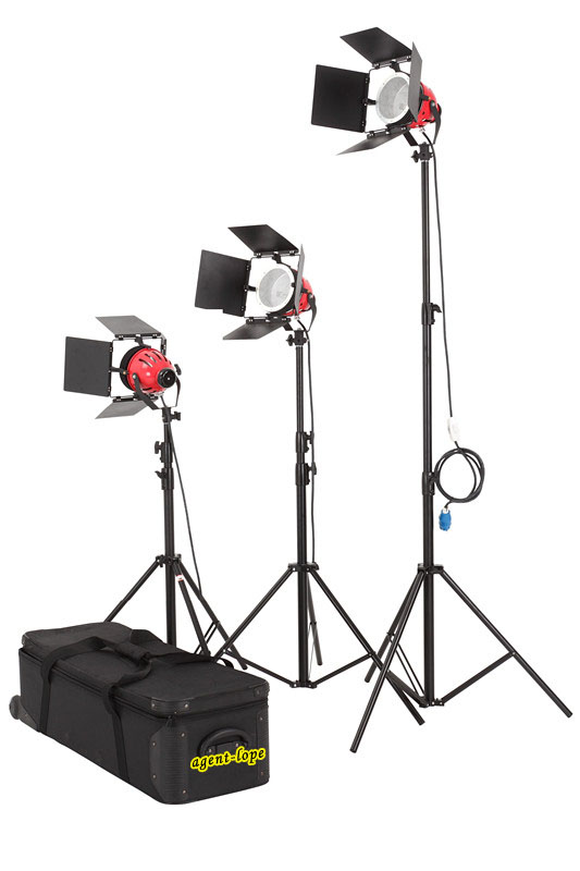 Photography Bulb - Kit 3 * PRO 800w lumière