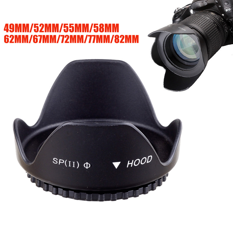 Lens Hood Petal - Pare-soleil universel 49mm 52mm 58mm 55mm