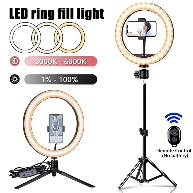 Photography Bulb - Anneau d'éclairage LED pour Selfie, lampe