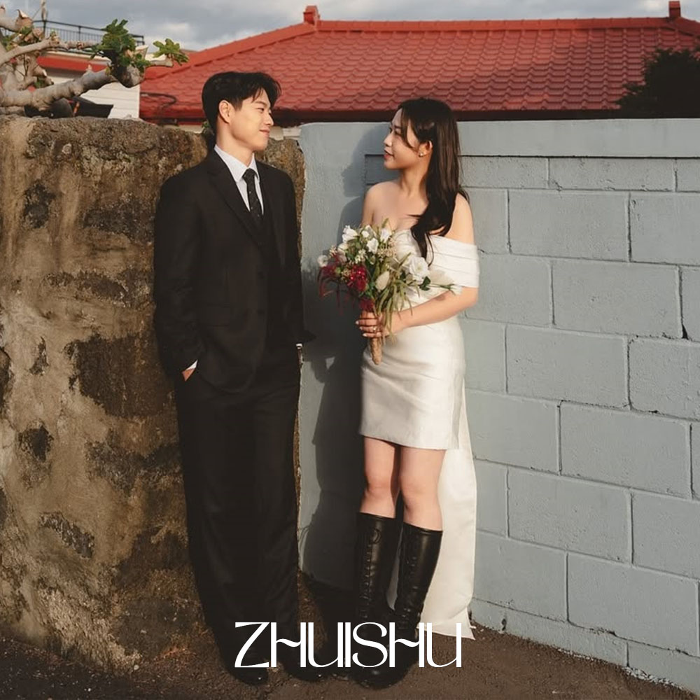 Photography Basic - ZHUISHU Mini robes de mariée coréennes