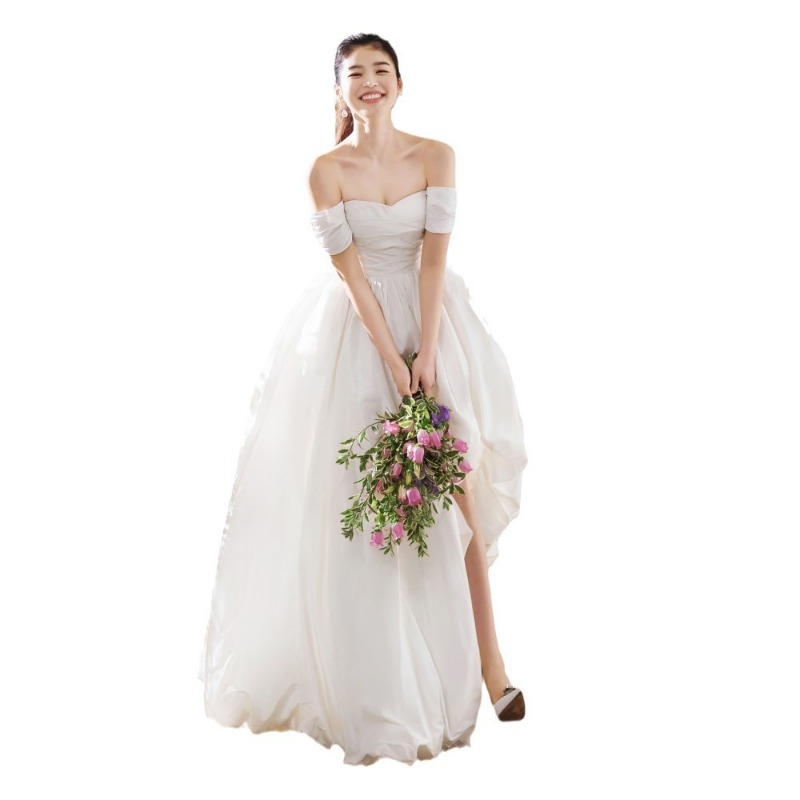 Robe de mariée simple à une ép - Photography Basic avis et prix
