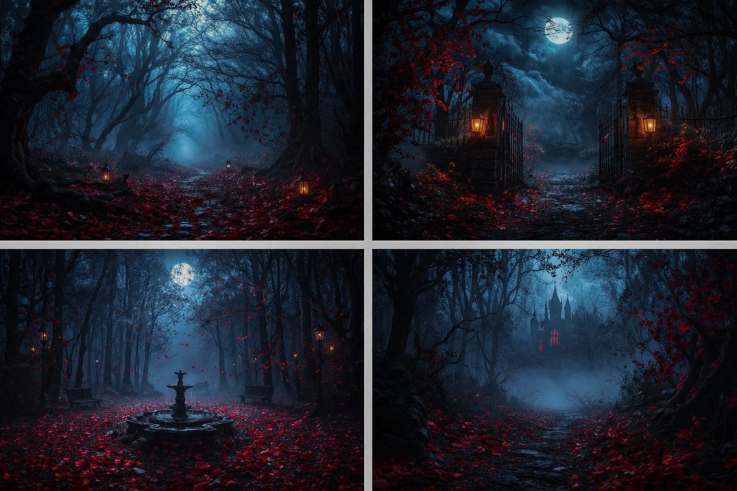 Fond de scène gothique mystéri - Photography Dark Cloth avis et prix