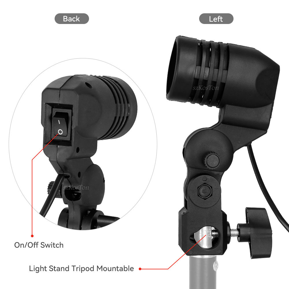 Porte-ampoule à tête unique, d - Photography Bulb avis et prix