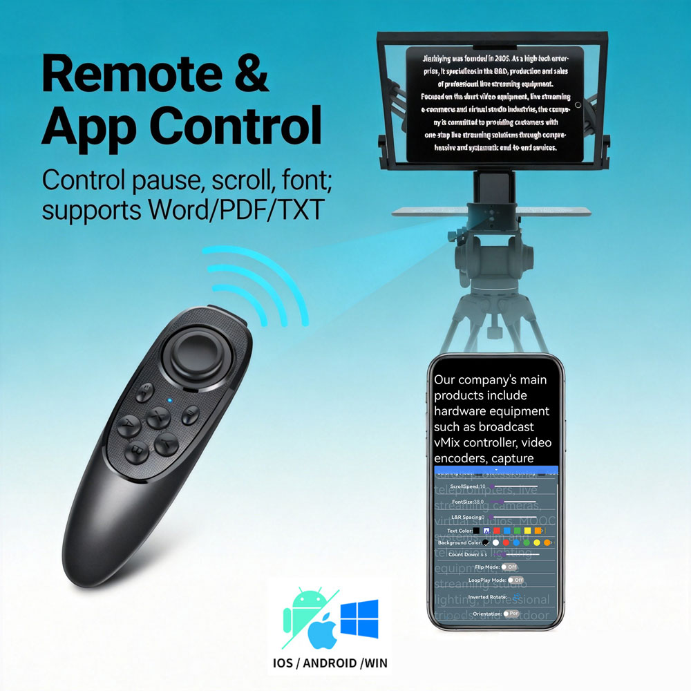 YXTCQ Nouveau téléprompteur pr - Camera Cold Shoe avis et prix
